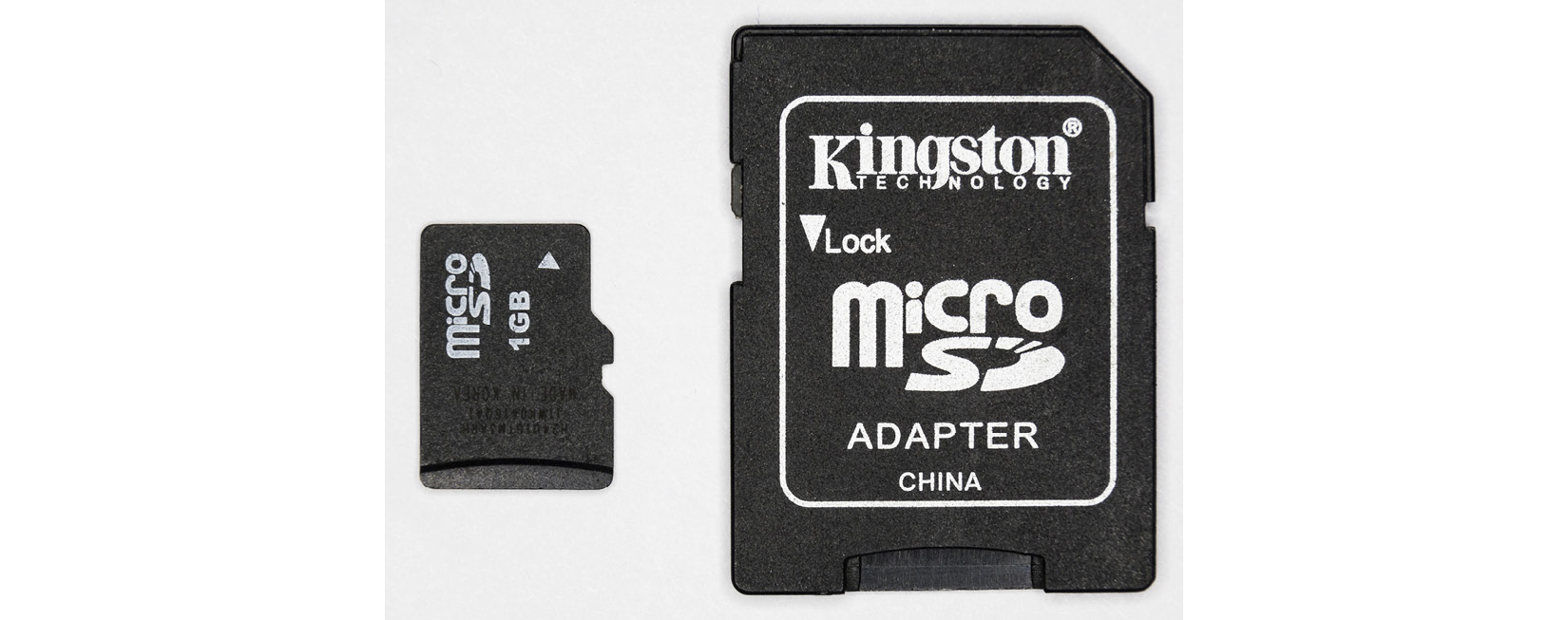 Figure 15: MicroSD to SD card adapter/converter
