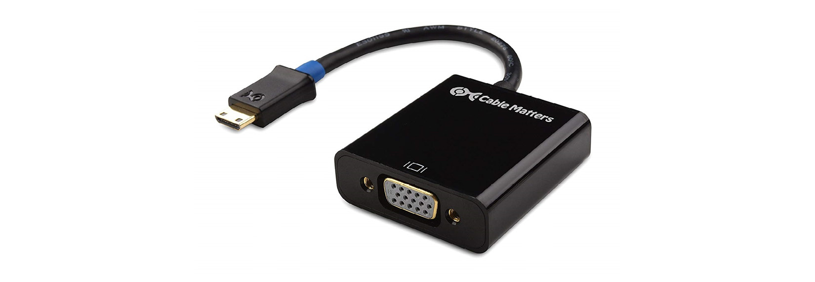 Figure 19: Mini-HDMI to VGA converter
