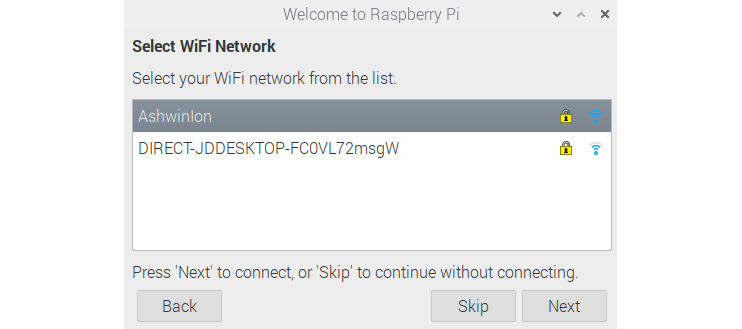 Figure 35: Wi-Fi connections
