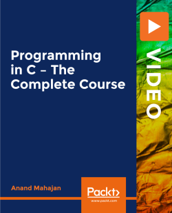 | Programming in C - The Complete Course [Video]