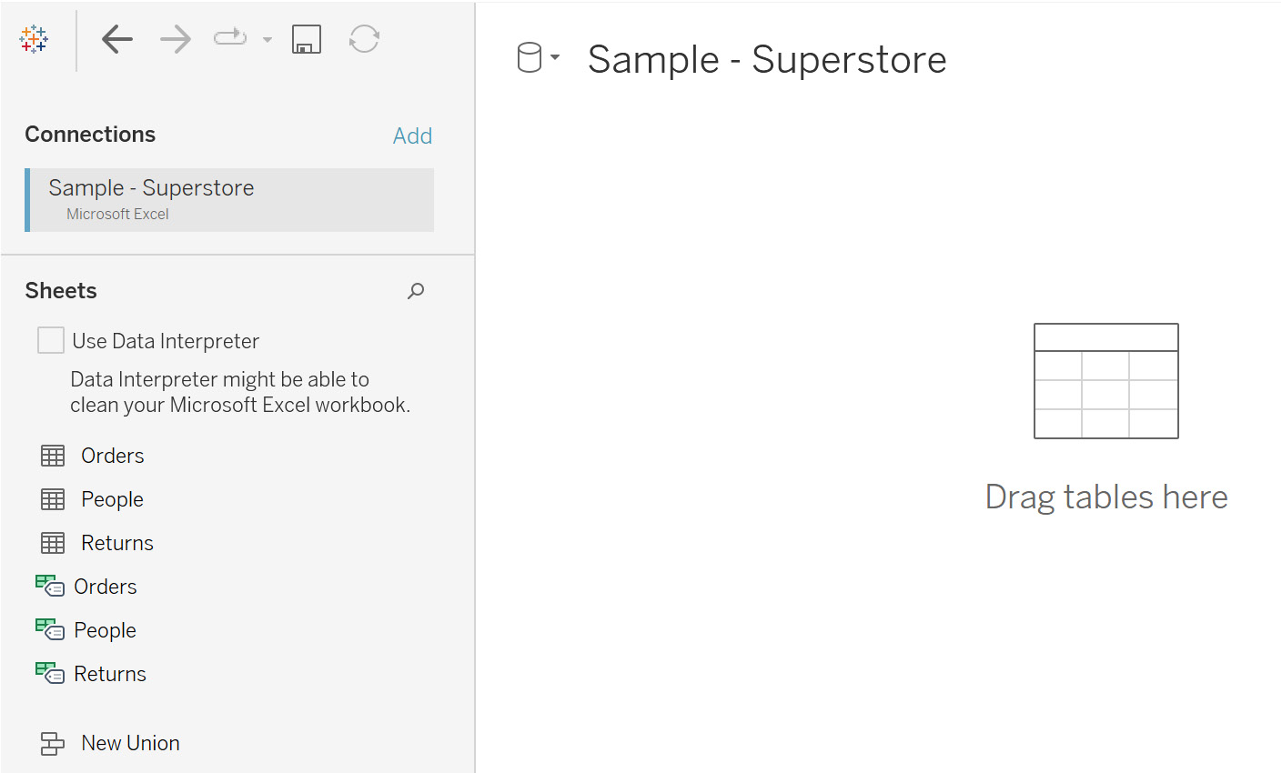  Figure 2.3: File import screen
