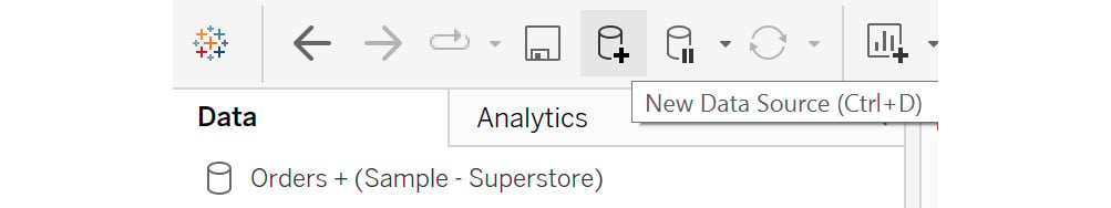 Figure 2.67: Adding data option inside a worksheet
