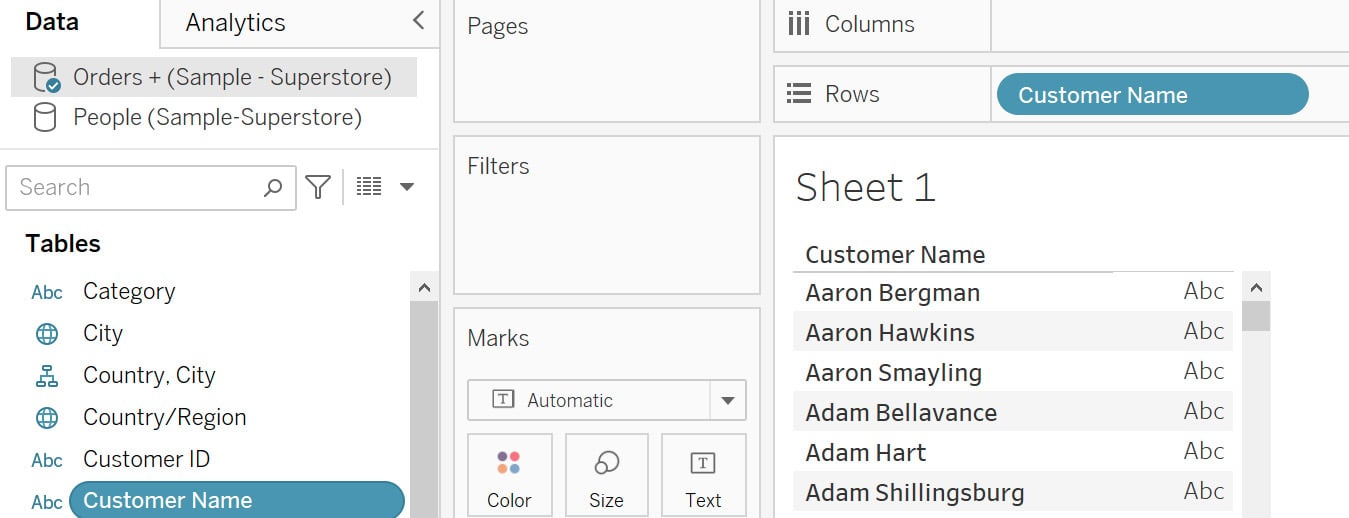 Figure 2.73: Adding the primary data source
