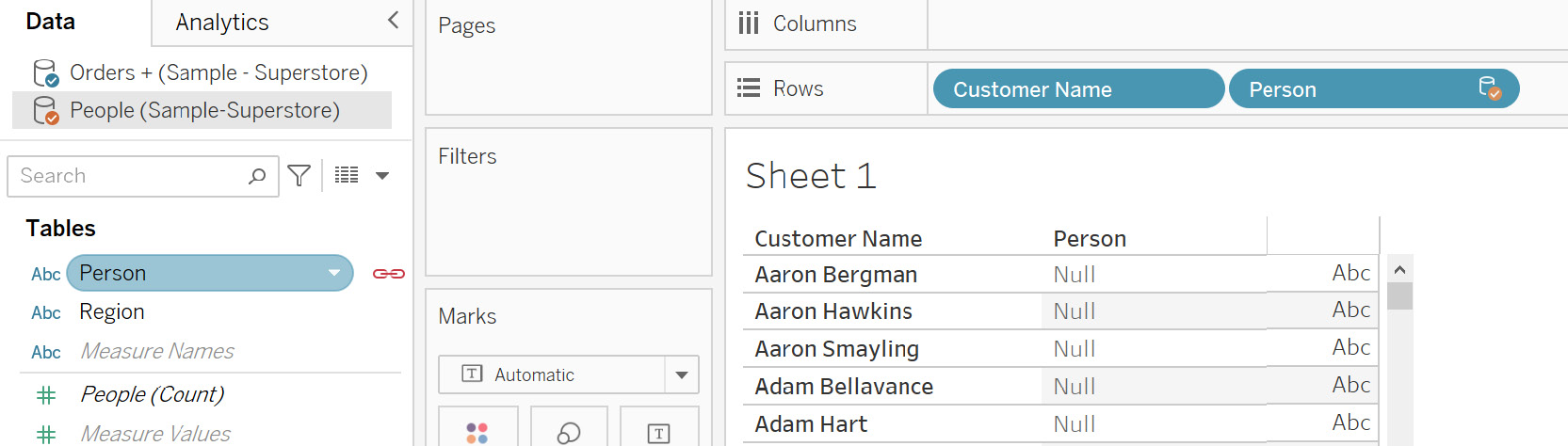 Figure 2.74: Adding the secondary data source
