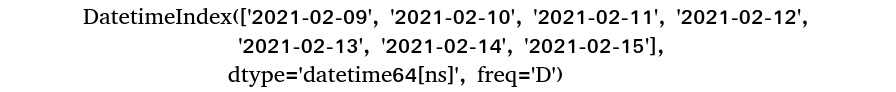 Figure 1.24 – Date range output
