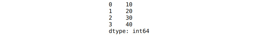 Figure 1.4 – Series object
