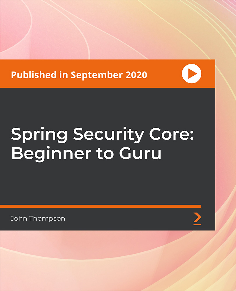 Update Java Persistence API (JPA) User - Spring Security Core: Beginner to  Guru [Video]