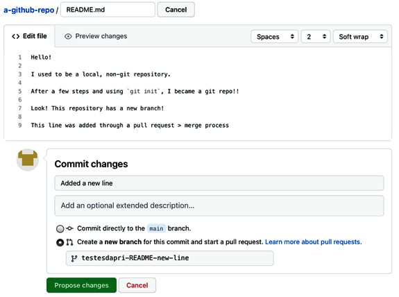 Figure 1.15 – A merged pull request
