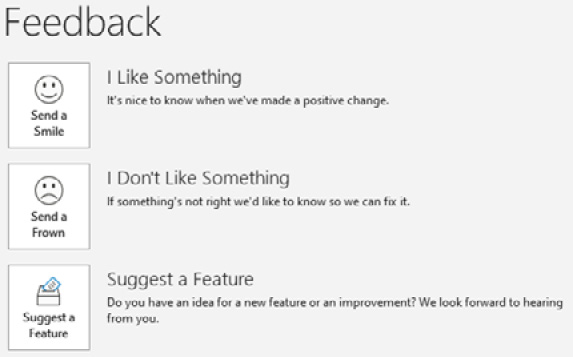 Figure 1.4 – Feedback
