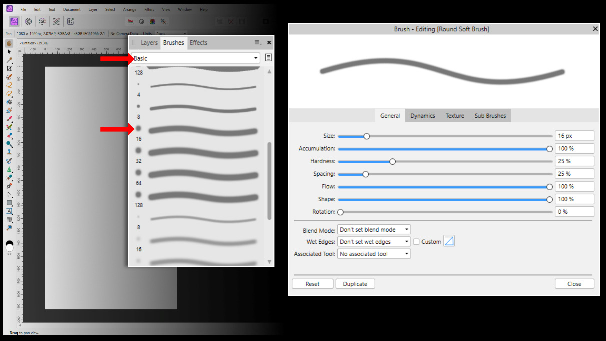 Figure 9.4 –  Overview of the General tab