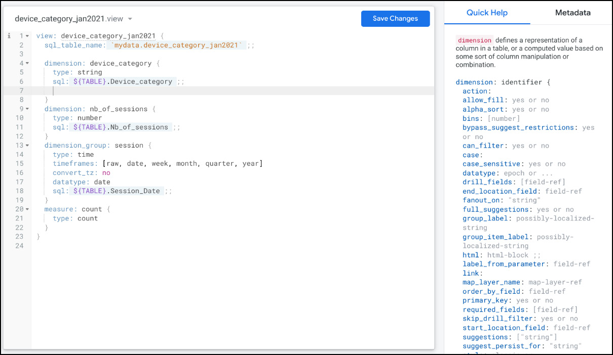 Figure 1.27 – Quick Help