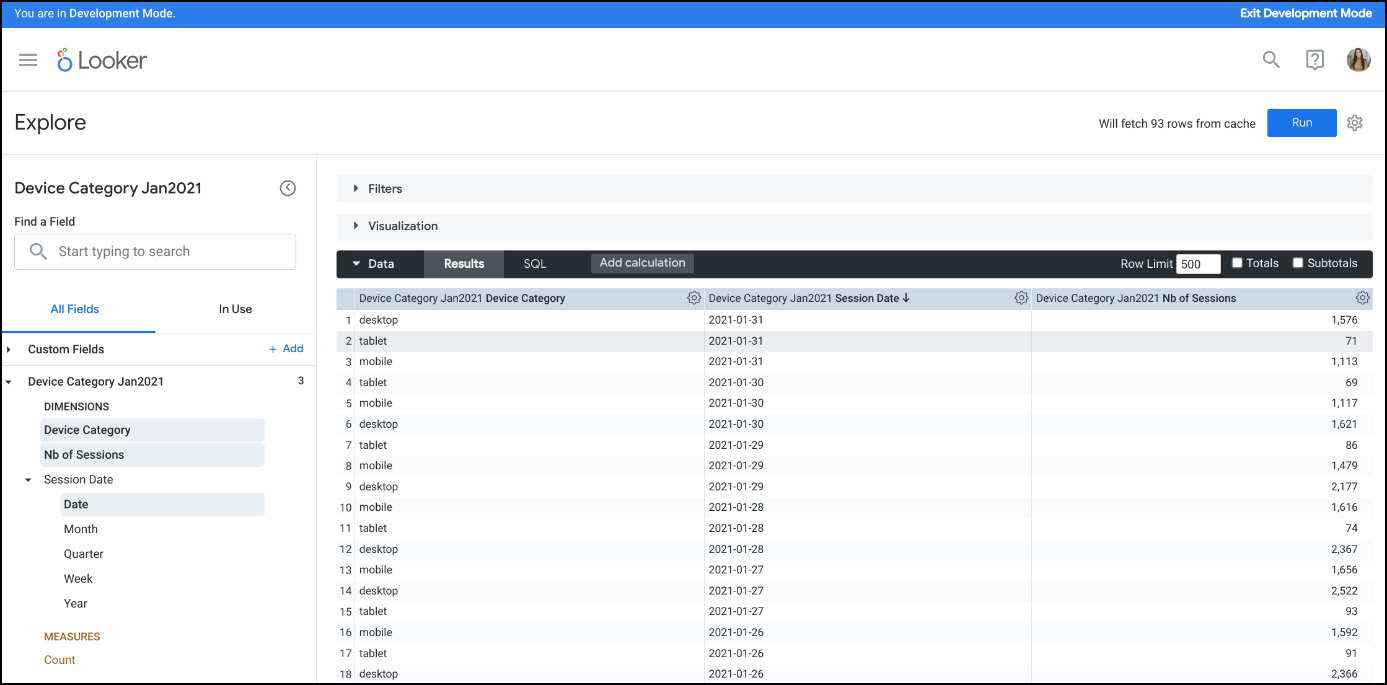 Figure 1.38 – Query results