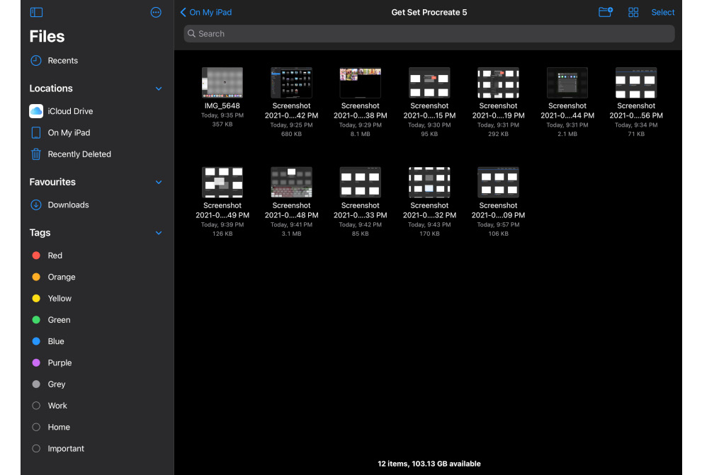 Figure 1.1: Importing from Files
