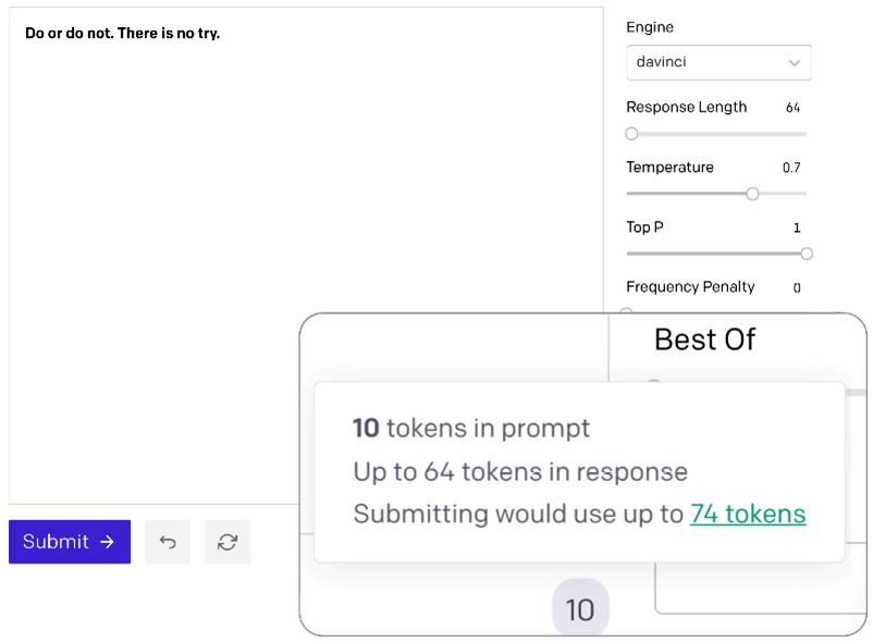 Figure 1.6 – Token count
