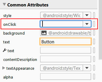 Figure 2.12 – Common Attributes section
