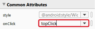 Figure 2.13 – onClick option
