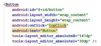 Figure 2.14 – New block of code among the XML
