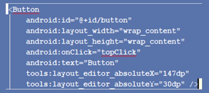 Figure 2.16 – Select all the button code
