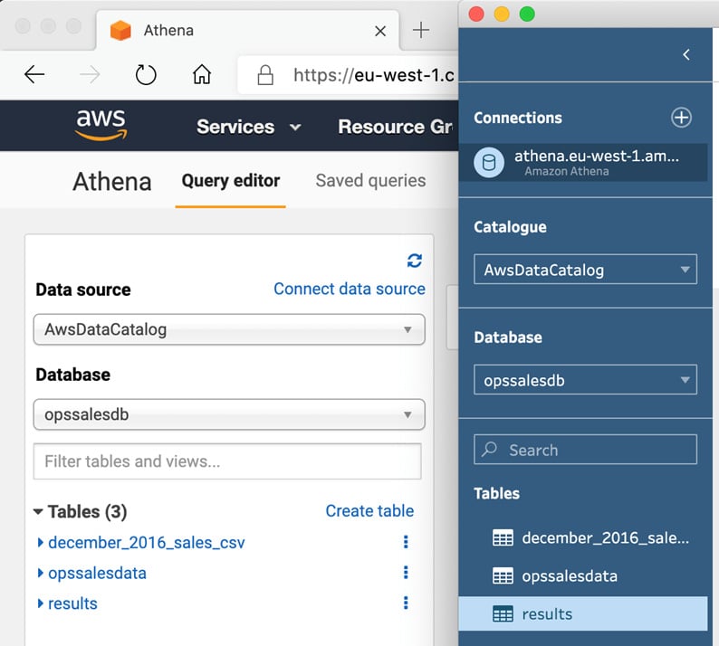 Figure 2.26 – Mapping Athena terminology to Tableau Prep
