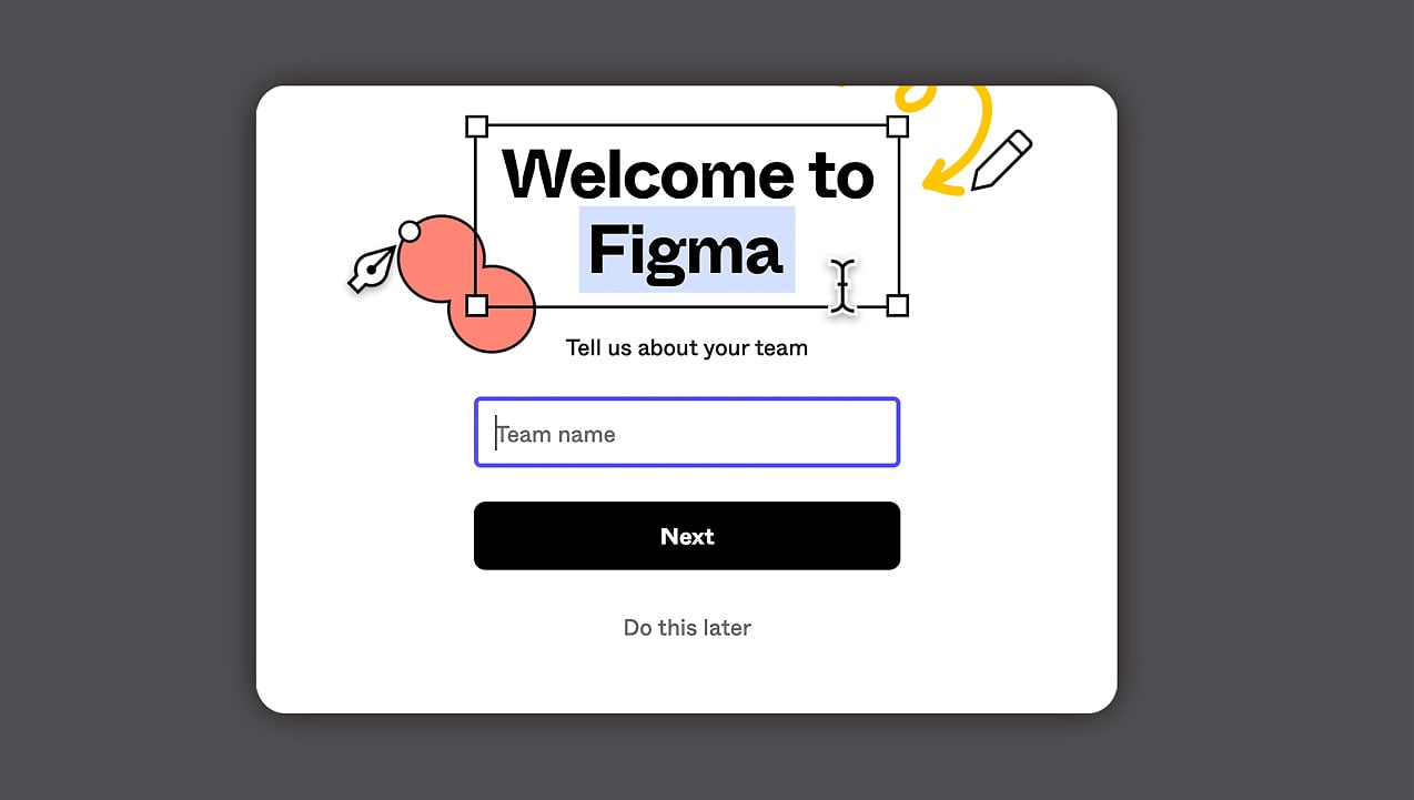 Figure 1.2 – The welcome popup
