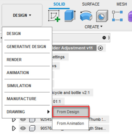 Figure 10.49 – Drawing workspace location