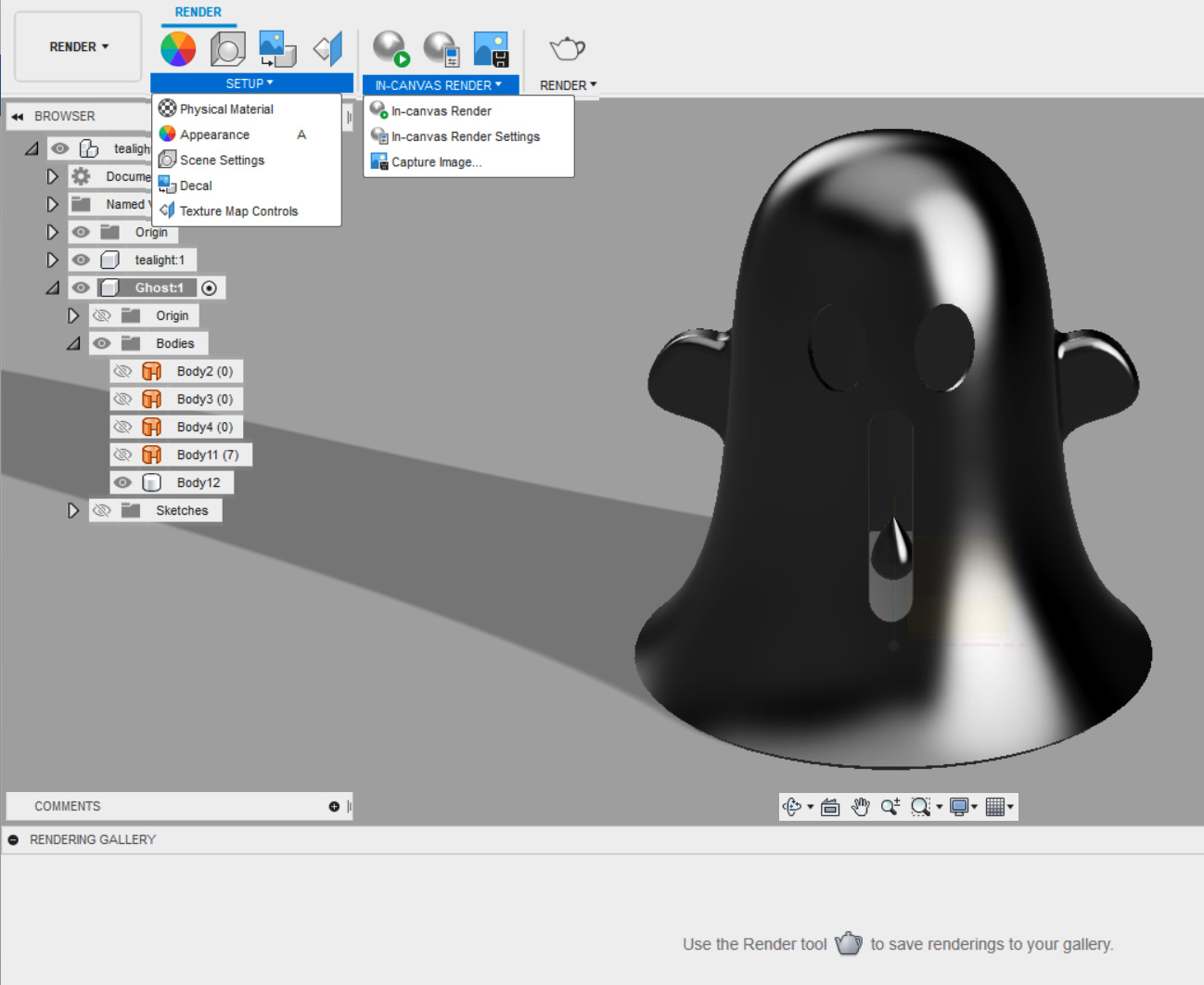 Figure 12.33 – The RENDER environment overview