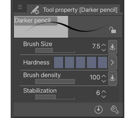 Figure 2.4 – Screenshot of Tool property
