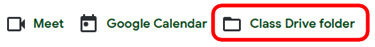 Figure 1.35 – Class Drive folder hyperlink in the Classwork tab
