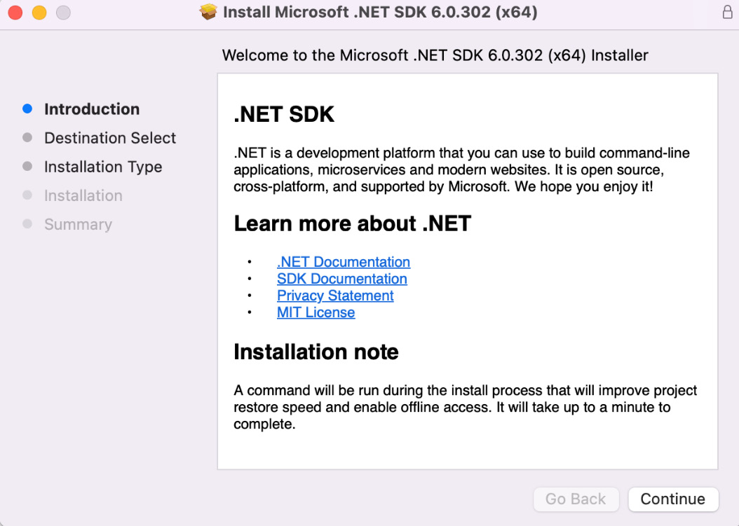 Figure 0.3: The macOS installation starting screen