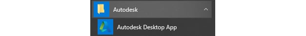 Figure 1.14 – Autodesk Desktop App 

