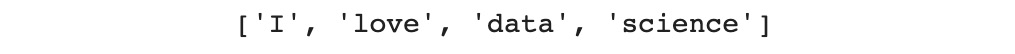 Figure 1.7: List containing only string items