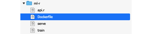 Figure 2.43 – Files inside the ml-r directory

