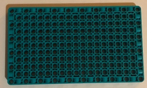 Figure 2.4 – The 11x19x1 panel plate
