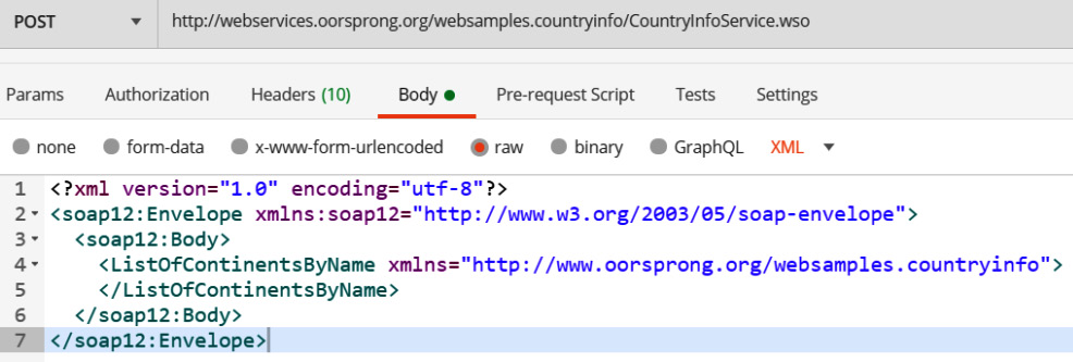  Figure 1.8 – SOAP API information 
