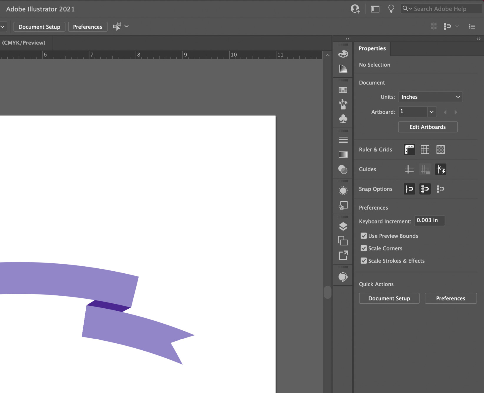 Figure 1.13 – Document properties
