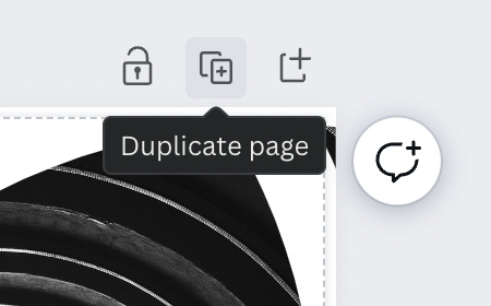 Figure 12.8 – Duplicate page option