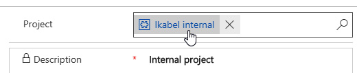 Figure 2.21 – Project table navigation