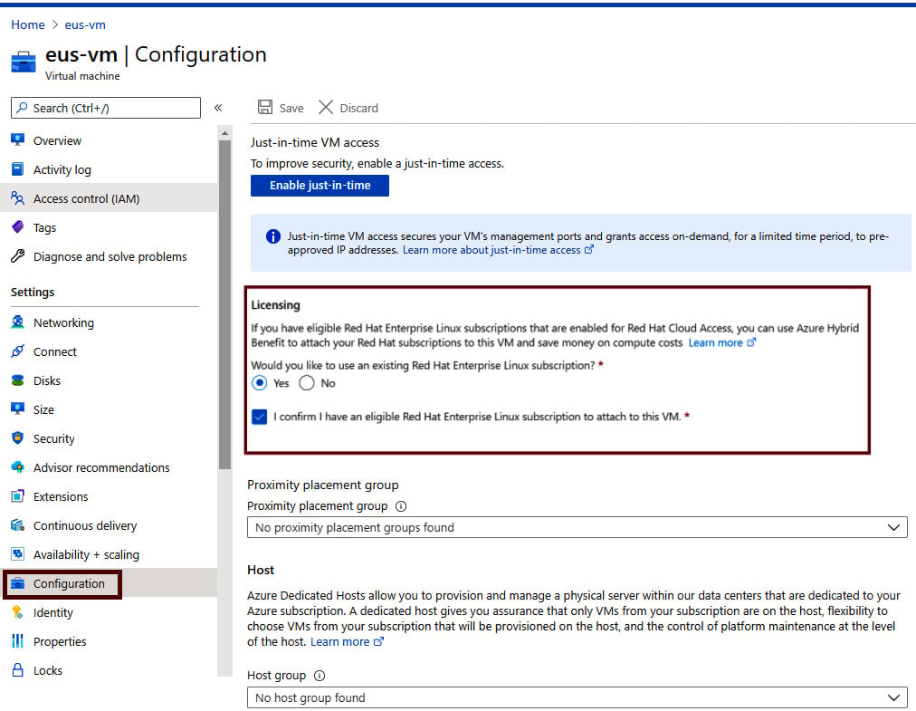 Converting existing VMs to Azure Hybrid Benefit