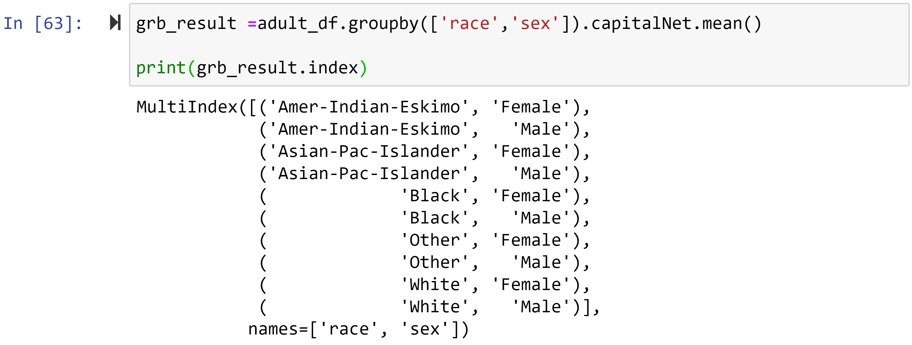 Figure 1.40 – An example of multi-level indexing