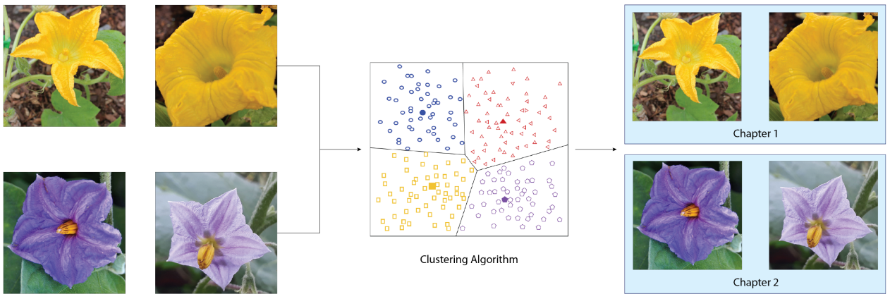 Figure 1.2 – Unsupervised ML