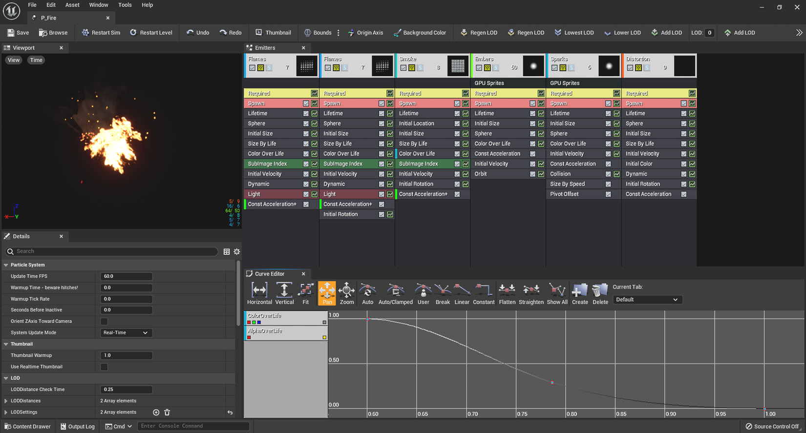 Figure 1.7: The Cascade interface
