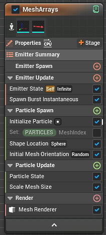 Mesh Orientation to Shape Location Rotation in UE5 Niagara Tutorial - CGOW