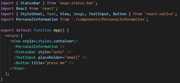 Figure 2.7 – Our code after all the modifications
