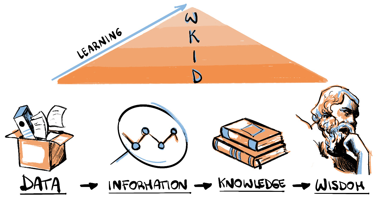 Figure 1.7 – DIKW pyramid
