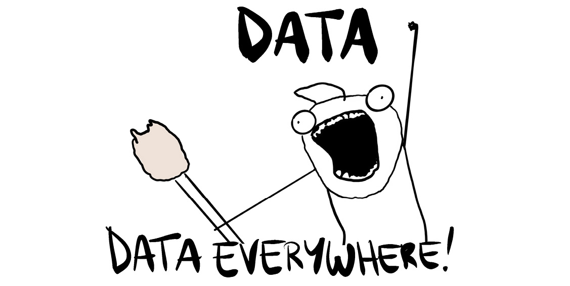 Figure 1.8 – Data everywhere!
