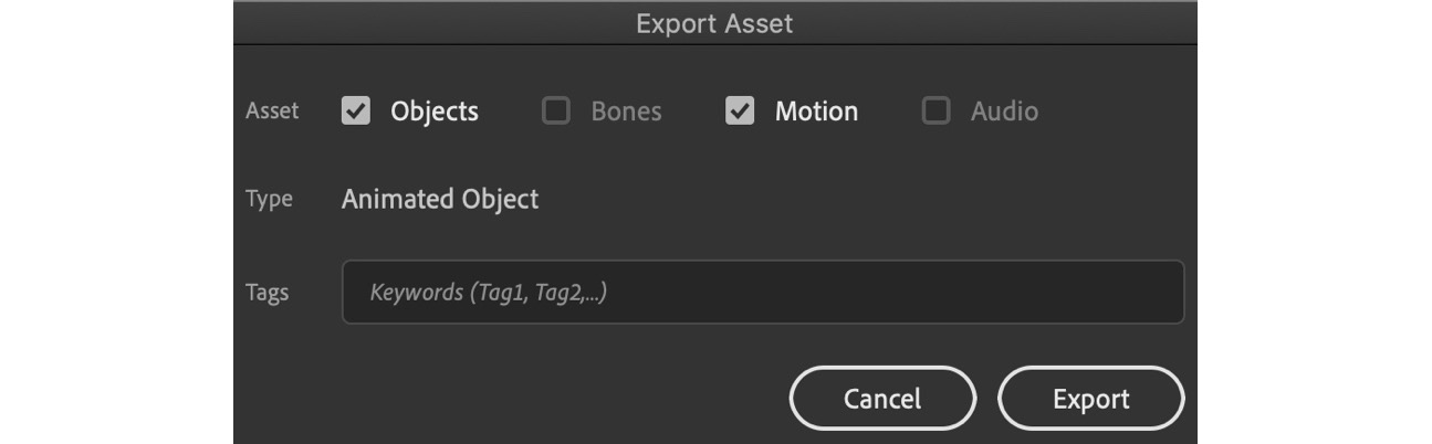 Figure 1.5 – Asset generation
