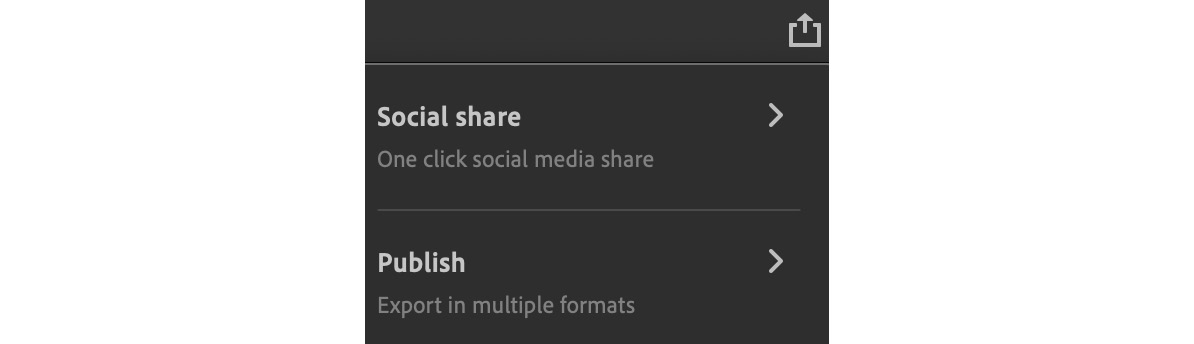 Figure 1.7 – Social share
