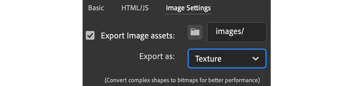 Figure 1.21 – Selective Texture Publishing
