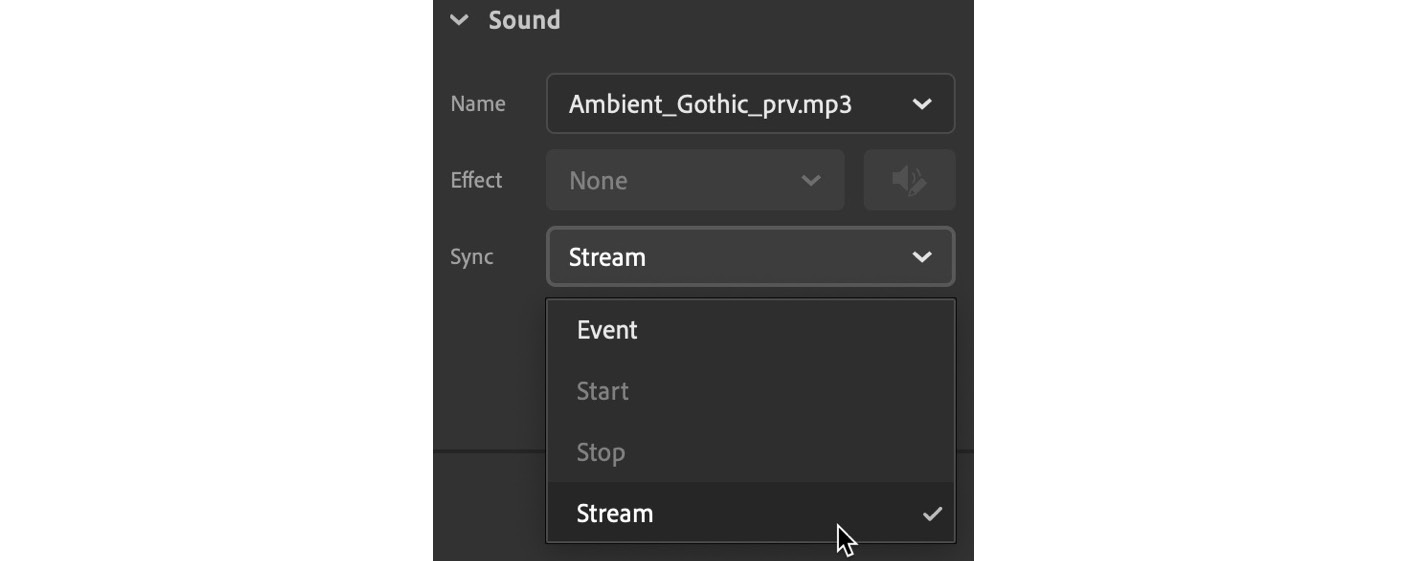 Figure 1.23 – Audio Stream Sync
