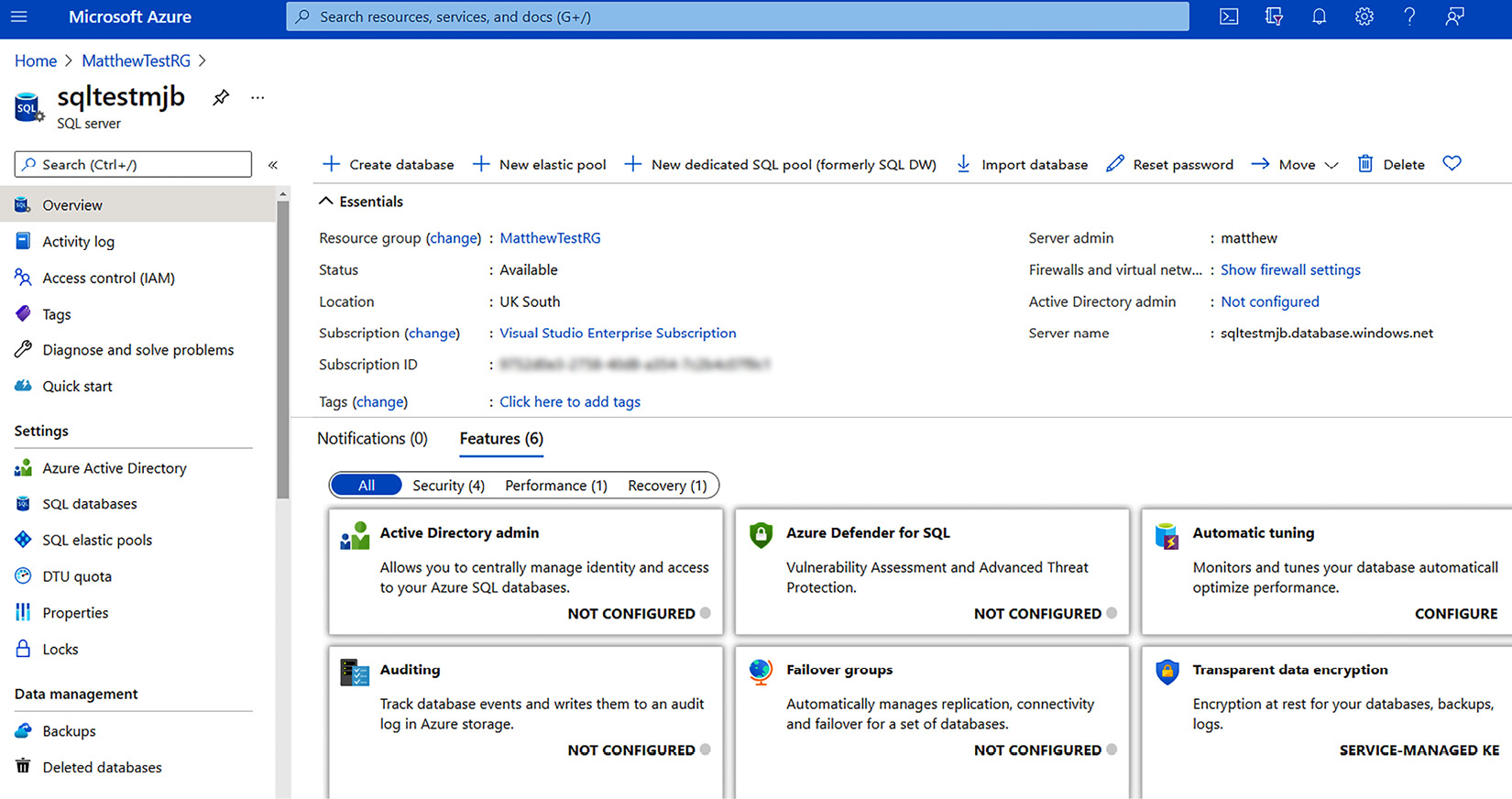 Figure 1.9 – My storage overview page
